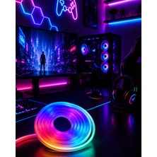 Ozka Concept Kumandalı Su Geçirmez Rgb LED Şerit Işık Müzik Senkronlu Neon LED