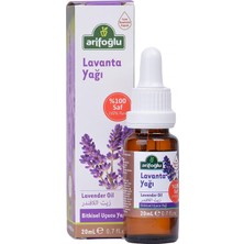 Arifoğlu Lavanta Yağı 20ML %100 Saf Lavender Oil Pure Lavandula Angustifolia Herb Oil