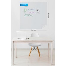 Evbuya Statik Kağıt 100 x 100 cm Şeffaf (1 Alana 1 Hediye)