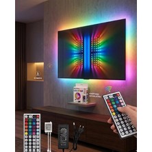 Ozka Concept Rgb LED Strip 5 Metre Kumandalı 5050 Şerit LED Dekorasyon Işığı
