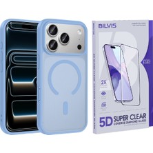 Vendas Apple iPhone 17 Pro Kılıf M-safe Şarj Özellikli Zore Babet Kapak + Bilvis Cam Ekran Koruyucu