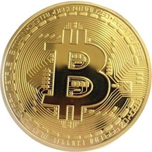 Ethereum, Bitcoin, Dogecoin, Hatıra Madeni Para Metal (Bitcoin)