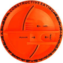 Constructive Eating WJ-660 Çocuklar Için Şantiye Tabağı, Plastik