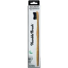 - Humble Brush Bambu Diş Fırçası Siyah | Orta Kıllar | Biyobozunur, Çevre Dostu, Günlük Ağız Bakımınız Için Vegan, Diş Hekimi Onaylı (1 Paket)