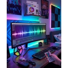 Ozka Concept 5050 Rgb LED Şerit 5 Metre Uzaktan Kumandalı Ortam Aydınlatma LED