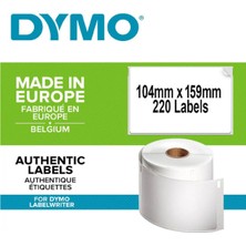 S0904980, Lw 4xl Ekstra Geniş Sevkiyat Etiketi, (104X159 Mm) 220 Etiket/paket