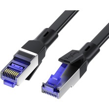 Cat7 10GBPS Gigabit 600MHZ Ftp RJ45 Flat Ethernet Kablosu 3 Metre