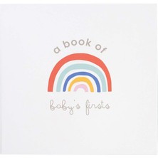 C.r. Gibson Rainbow "a Book Of Baby's Firsts" Baby First Year Memory Book With Ink Pad, 36 Sayfa, 9,