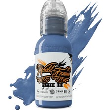 World Famous Tattoo Ink World Famous Ink Chikatilo Frost Mavi Dövme Boyası 1oz - 30ML