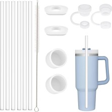 Stanley Kupası Için Hasır Dökülme Durdurucu Kapak Aksesuarları 40OZ 30OZ Söndürücü, Temizl