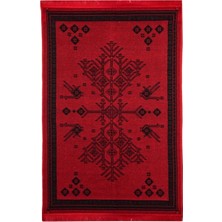 Bigghome Kilim, Makinede Yıkanabilir, Modern Desenli, 80 * 150 Cm, SA25CY