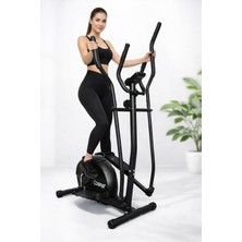Cosfer Eliptik Bisiklet Manyetik Sessiz Cross Trainer Ev Tipi Kardiyo Spor Aleti 120 kg Taşıma Kap
