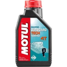 Motul Marine Outboard Tech 10W-40 4t 1 Lt Tekne Motor Yağı