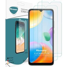 Xiaomi Poco C40 Screen Protector Nano Glass Cam Ekran Koruyucu (3`lü Paket)