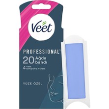 Veet Professional Yüz Ağda Bandı 20'li Hassas Ciltler