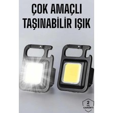 Ozka Concept Anahtarlık Çok Amaçlı Mıknatıslı Taşınabilir Işık LED Şarjlı