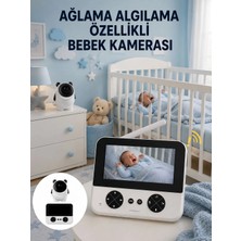Ozka Concept Gece Görüşlü Güvenli Bebek Monitörü 720P Görüntü Yeni Nesil