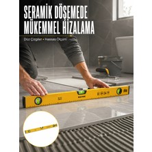 Ozka Concept 600 mm Su Terazisi Sarı Dayanıklı Gövde Hassas Ölçüm Yeni Nesil