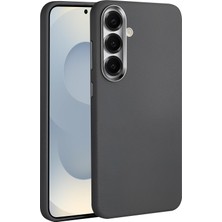 S25 Plus Için Leth Shield Serisi Parmak Izi Tutmayan Deri Görünümlü Metal Tuşlu ve Metal Lens