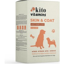 Kito Skin &amp; Coat Köpekler Için Tüy Sağlığını Destekleyici Multivitamin