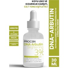 Dna-Arbutin Koyu Leke Karşıtı Cilt Tonu Düzenleyici ve Aydınlatıcı Serum 30 ml