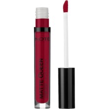 Cosmetics Matte Queen Lipstick 17 Lady Dancer Kalıcı Likit Ruj, Kırmızı