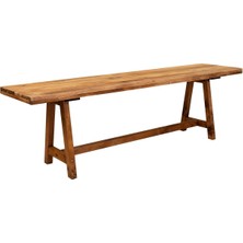 Masif Ahşap Bank Bench 150 cm