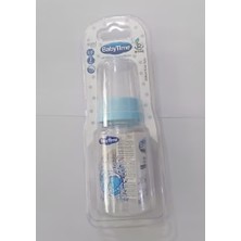 Babytime Kiraz Uçlu Pp Klasik Biberon 150 ml 1 Numara 0-6 Ay BT066 Mavi