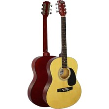 Midex RG-530NT Kaliteli Natural 40 Inç Akustik Gitar Seti 4/4 Yetişkin