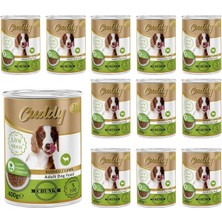 Cuddy Yetişkin Köpek Kuzulu ve Jöleli Konserve Mama 400 gr x 12 Adet