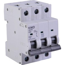 Sigorta 10KA C Tipi 3 Kutup 63A