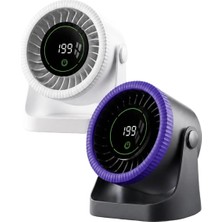 Neffo USB Şarjlı Mini Fan, Taşınabilir, Ayarlanabilir Hızlı, Sessiz Güçlü Soğutucu Vantila