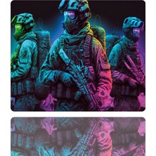 BLS 18X22 cm Küçük Boy Oyuncu Gaming Mouse Pad Kaymaz Kauçuk Taban Fare Altlığı Mousepad