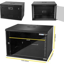 Vatpan 7u Duvar Tipi Soft Serisi Network Server Kabinet, 400MM Derinlik, Server Rack Kabinet Muhafaz