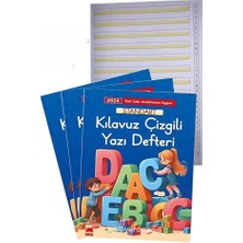Artlantis Yeni Müfradat Güzel Yazı Defteri A4 19X27 cm 24 Yaprak 3 Adet Standart Kılavuz Çizgil