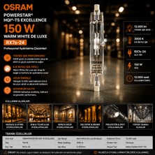 Osram Powerstar Hqı-Ts 150W/WDL Excellence RX7S-24 Metal Halide Ampul
