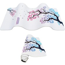 Porge Gaming Sakura Mouse Pad 90X40 Cherry Blossom Mouse Pad Xxl Büyük Oyuncu Mouse Altlığı Kir