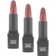 315 Glossy Plum Parlak Ruj - Nemlendirici Etkili Pürüzsüz Dudak Görünümü - Glossy Lipstick (3
