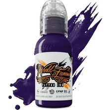 World Famous Tattoo Ink World Famous Ink Jay Freestyle Purple Mor Dövme Boyası 1oz - 30ML