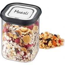 Pantry Saklama Kabı, 900 Ml, Hava Geçirmez Kapaklı Saklama Kabı, Gıda Saklama Kabı, Çok Yönl
