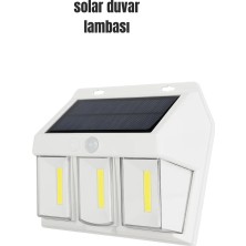 Ozka Concept Suya Dayanıklı Solar Duvar Lambası – Akıllı Gece Sensörlü Işık