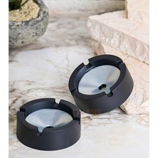 Kaktüskedi Yedek Küllük Kapağı 7.5 cm Siyah, 7480000717821