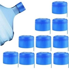 19 Litre Damacana Su Şişesi Kapağı, Mavi, Plastik - 10 Adet
