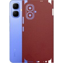 Kapps Infinix Smart 10 ile Uyumlu Fiber Serisi Premium Kaplama 360