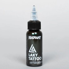 Radiant Colors Laky Dirty Dark Green Koyu Yeşil Dövme Boyası 1oz - 30ML