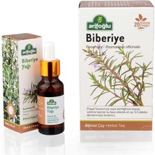 Mey İthalat Arifoğlu Biberiye Yağı 20ML + Biberiye Çayı 20LI