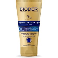 Yaşlanma Karşıtı El Bakım Kremi 50 ml – Spf 15 Koruma, Alfa Arbutin, Koenzim Q10, Kolajen ve