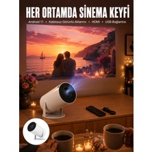 Ozka Concept Sevgiliye Özel Hediye Ayaklı Sinema Projektörü Projeksiyon Yeni Nesil