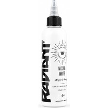 Radiant Colors Mixing White Beyaz Dövme Boyası 4oz - 120ML