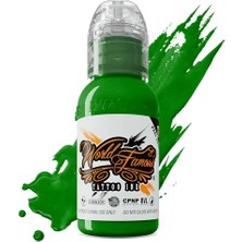 World Famous Tattoo Ink World Famous Ink Oleg Light Green Açık Yeşil Dövme Boyası 1oz - 30ML